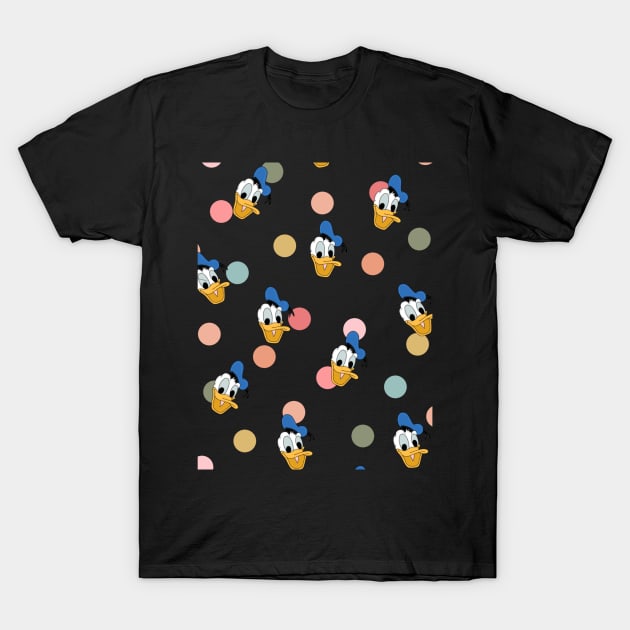 Polka Dot Duck T-Shirt by missannagray